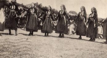 Veshja e grave shqiptare në Athinë dhe mënyra e tyre e kërcimit në ceremonitë martesore