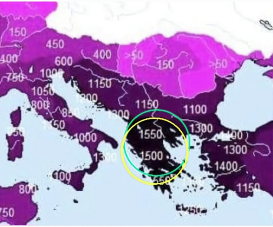 HARTA: Harrojini osmanët! E pabesueshme sa vjet ka qëndruar territori i shqiptarëve nën Perandorinë Romake!