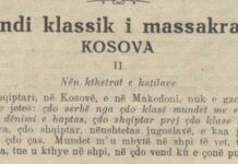 Ç’shkruan Bedri Pejani në Gazetën “La Federation Balkanique”, në vitin 1930: Pra, çdo shqiptar, nënshtetas jugosllavë, e ka jetën në rezik në çdo ças. Mundet m’u mbytë në shpi të vet, tue dalë nga shpia
