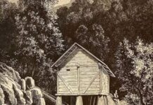 Gravura e vitit 1886 tregon mullirin e hershëm të Prishtinës