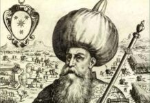 Sinan Pasha (Lumjani/Kukësiani(1506-1596), Pesë herë Kryevezir/Sadrazam/Kryeminister
